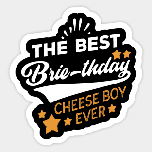 cheese birthday Sticker